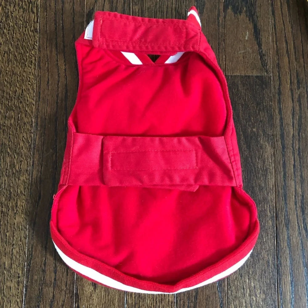 Target Wondershop Dog Red Varsity Sport Jacket - Size Small (10-20 lbs) EUC! - Picture 4 of 8